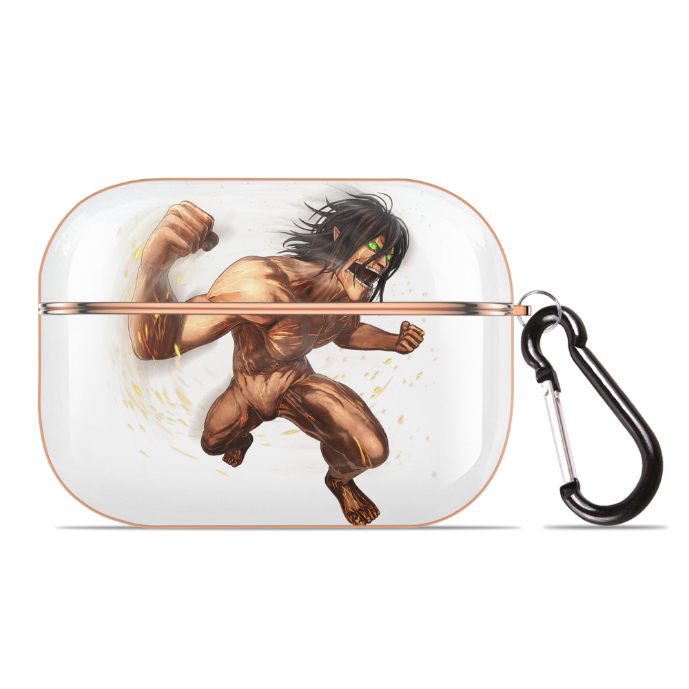 （画像用） 進撃の巨人 Attack on Titan 【AirPods Pro用】ハードシェル保護ケース｜耐衝撃・防指紋・カラビナ付き商品仕様