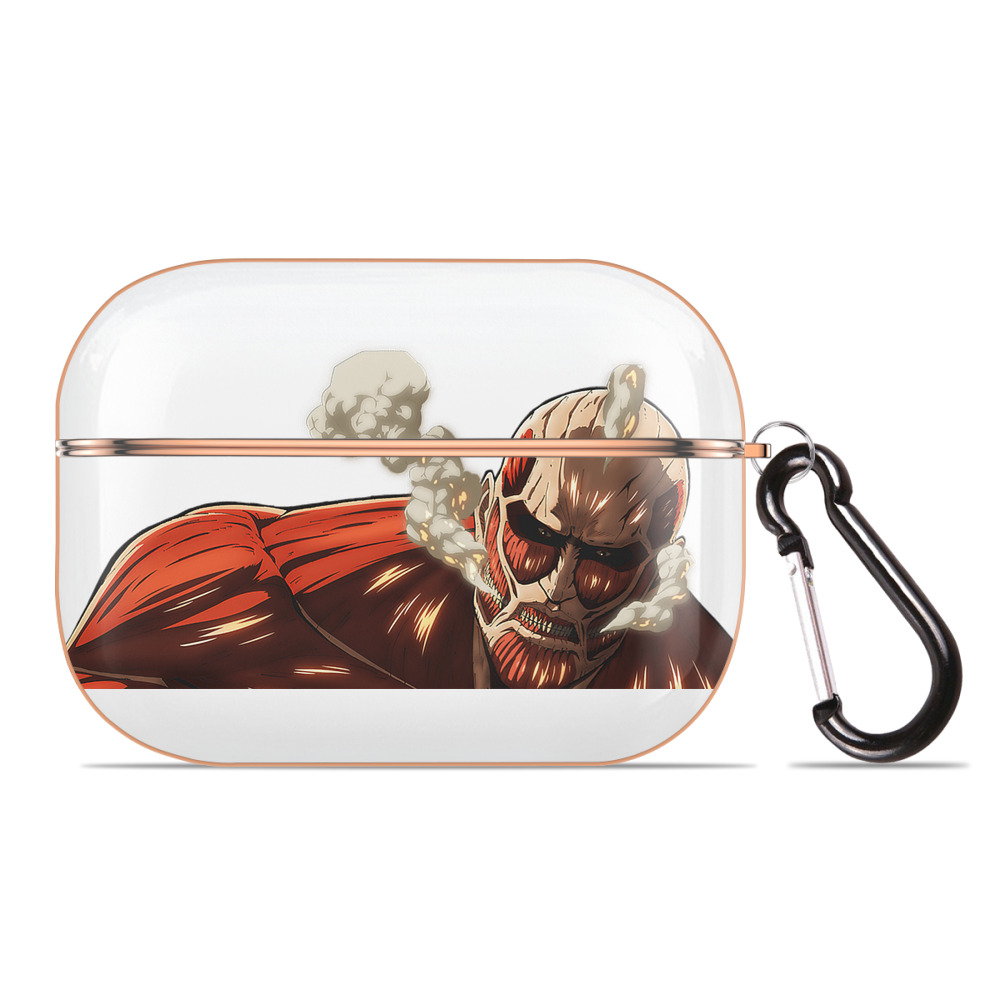 （画像用） 進撃の巨人 Attack on Titan 【AirPods Pro用】ハードシェル保護ケース｜耐衝撃・防指紋・カラビナ付き商品仕様