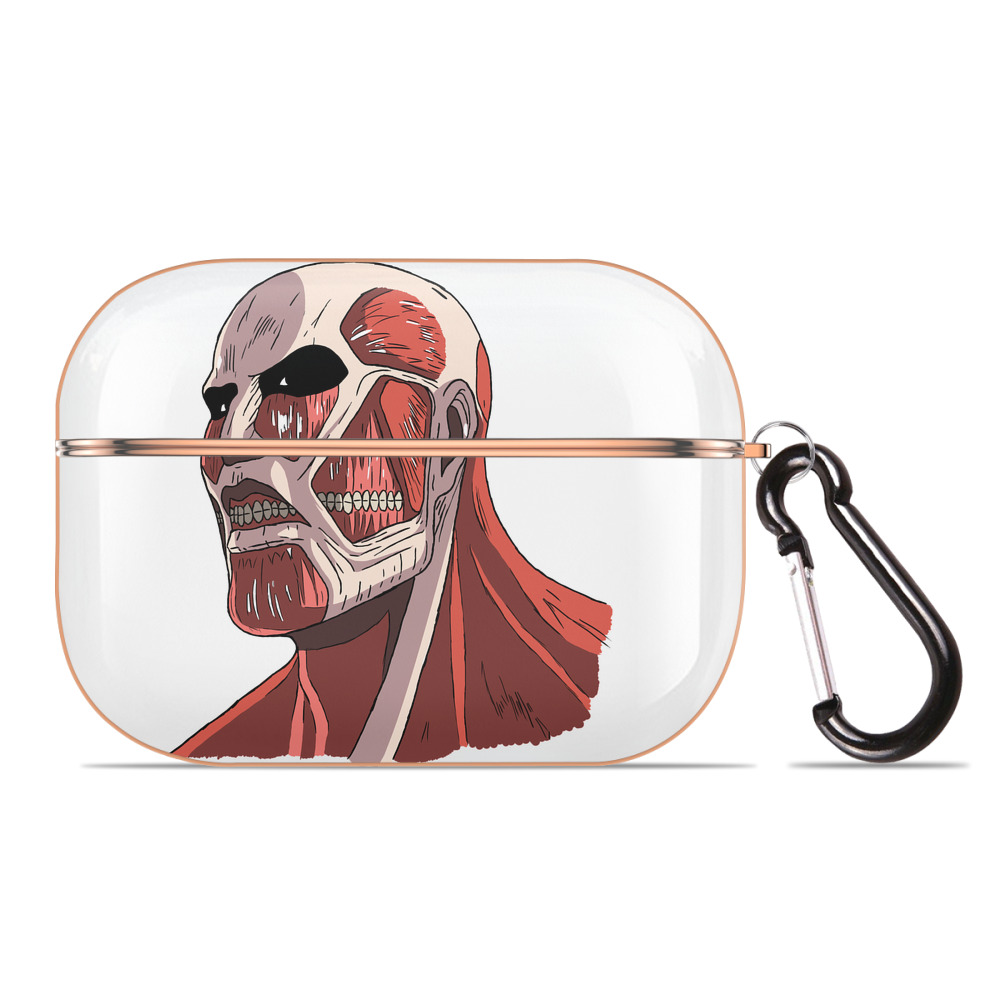 （画像用） 進撃の巨人 Attack on Titan 【AirPods Pro用】ハードシェル保護ケース｜耐衝撃・防指紋・カラビナ付き商品仕様