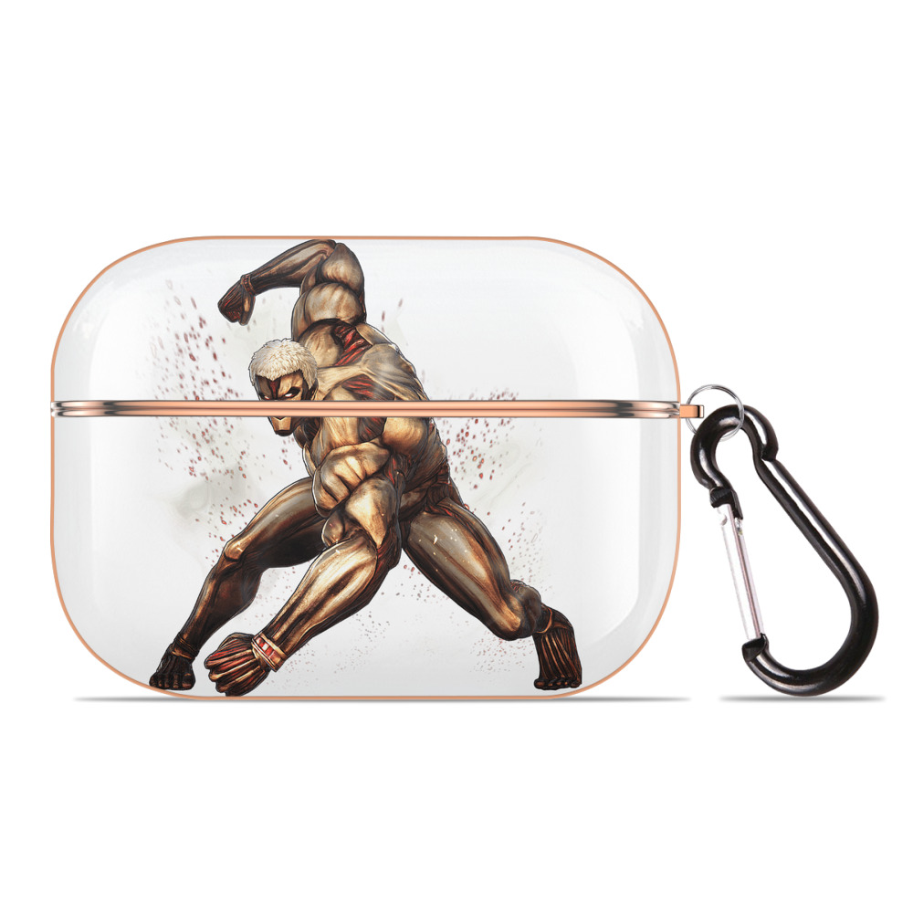 （画像用） 進撃の巨人 Attack on Titan 【AirPods Pro用】ハードシェル保護ケース｜耐衝撃・防指紋・カラビナ付き商品仕様