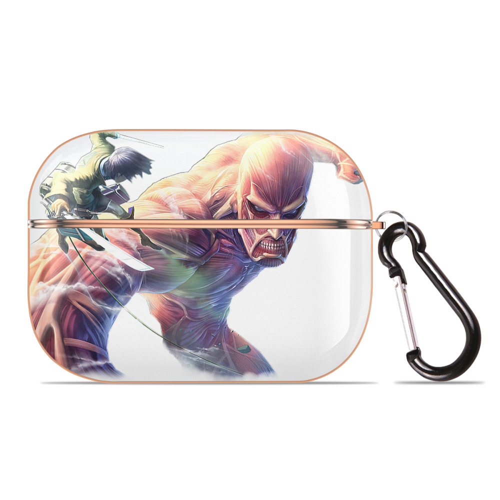 （画像用） 進撃の巨人 Attack on Titan 【AirPods Pro用】ハードシェル保護ケース｜耐衝撃・防指紋・カラビナ付き商品仕様