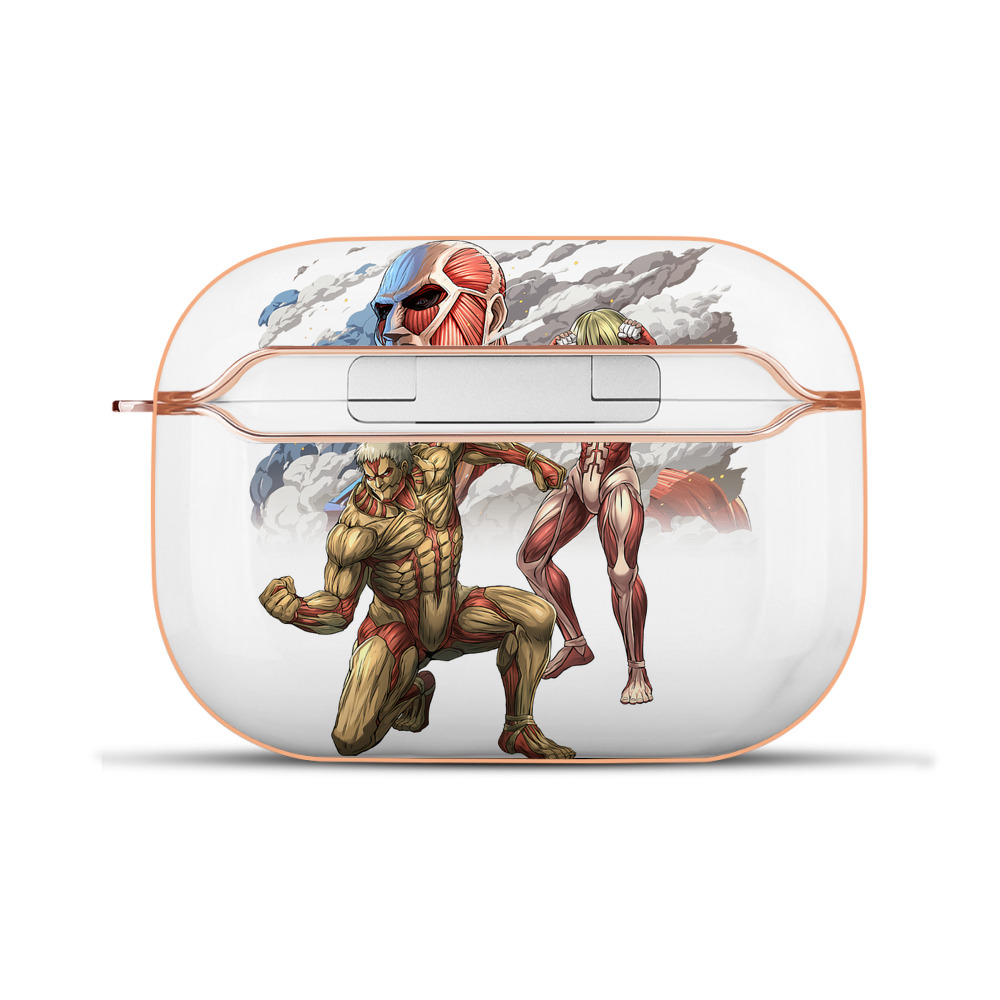 （画像用） 進撃の巨人 Attack on Titan 【AirPods Pro用】ハードシェル保護ケース｜耐衝撃・防指紋・カラビナ付き商品仕様