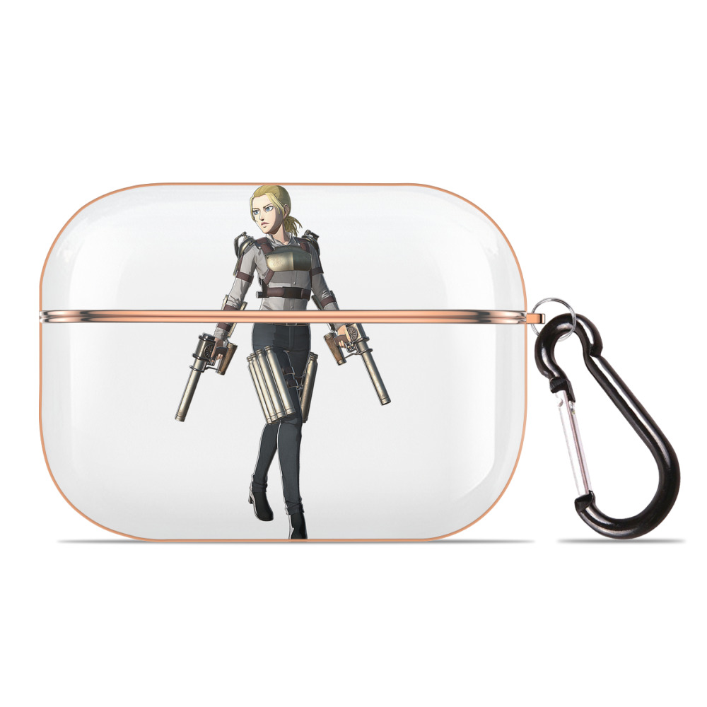（画像用） 進撃の巨人 Attack on Titan 【AirPods Pro用】ハードシェル保護ケース｜耐衝撃・防指紋・カラビナ付き商品仕様