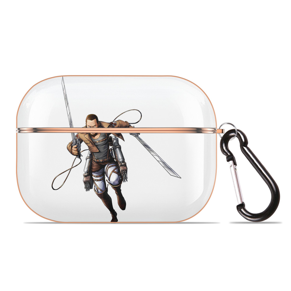 （画像用） 進撃の巨人 Attack on Titan 【AirPods Pro用】ハードシェル保護ケース｜耐衝撃・防指紋・カラビナ付き商品仕様