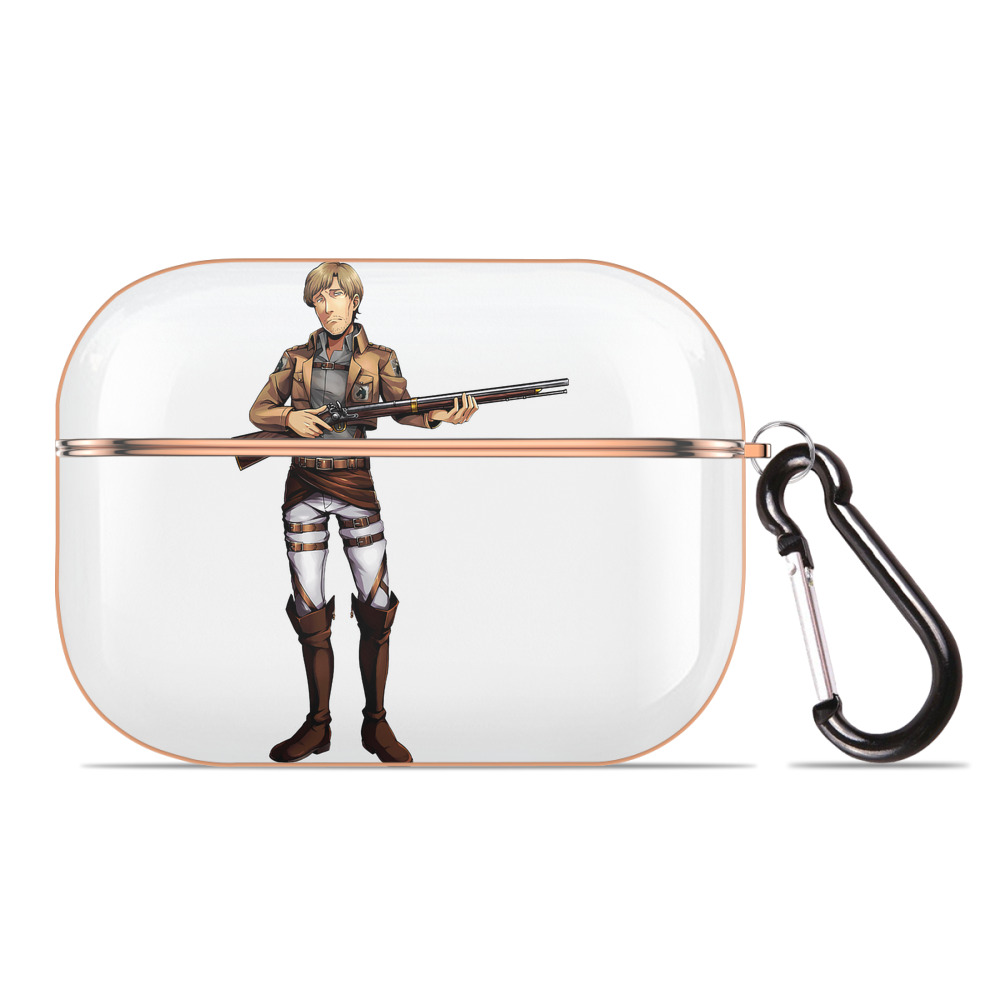 （画像用） 進撃の巨人 Attack on Titan 【AirPods Pro用】ハードシェル保護ケース｜耐衝撃・防指紋・カラビナ付き商品仕様