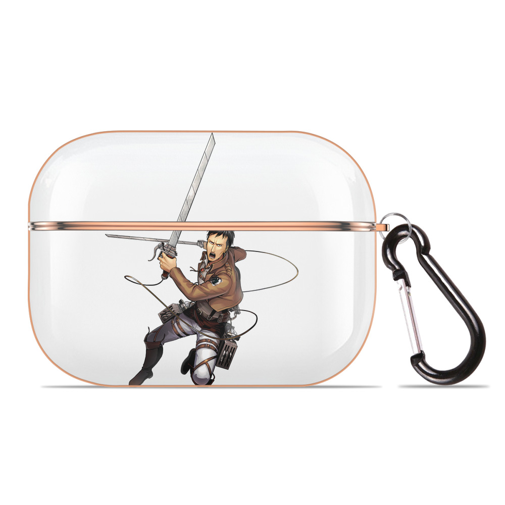 （画像用） 進撃の巨人 Attack on Titan 【AirPods Pro用】ハードシェル保護ケース｜耐衝撃・防指紋・カラビナ付き商品仕様