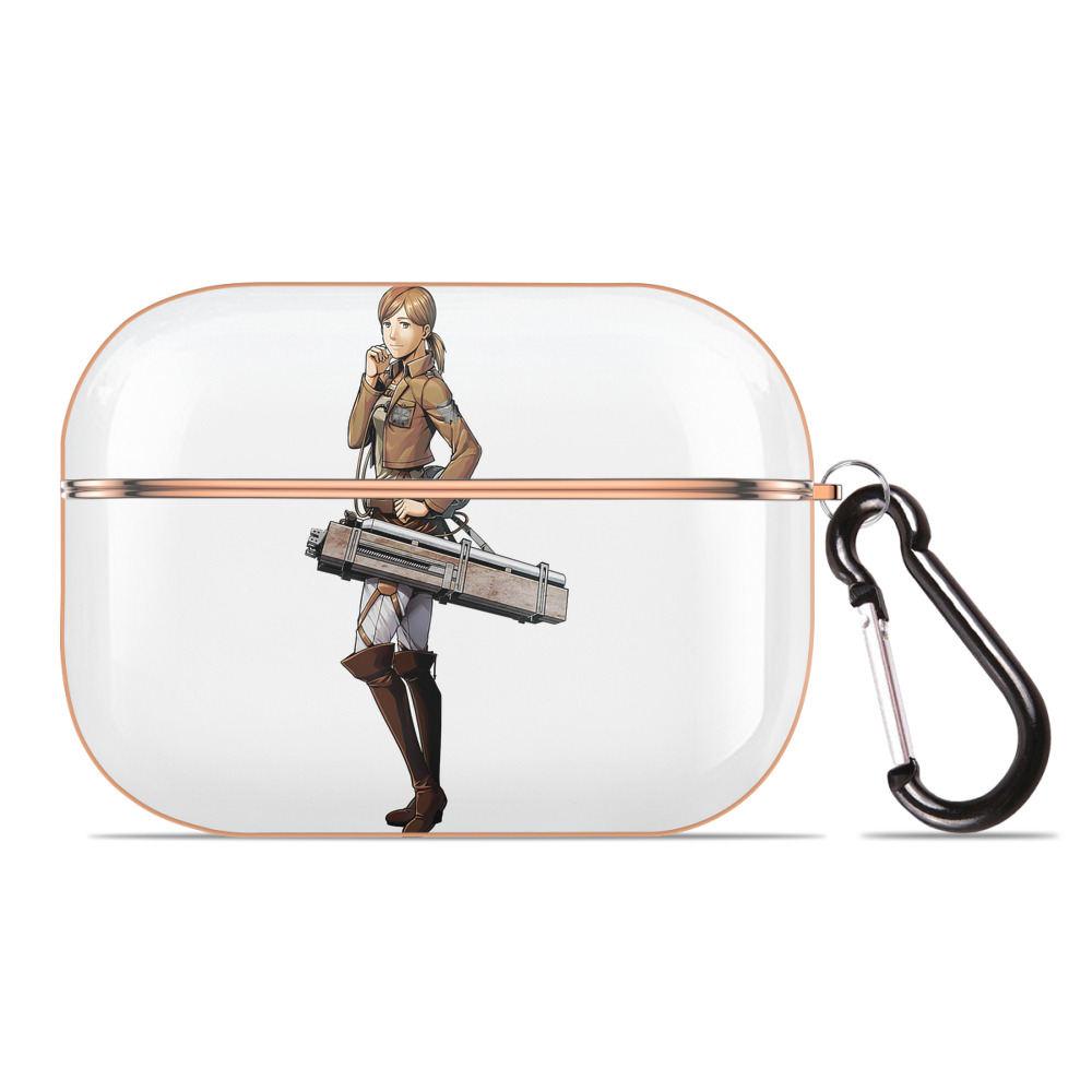 （画像用） 進撃の巨人 Attack on Titan 【AirPods Pro用】ハードシェル保護ケース｜耐衝撃・防指紋・カラビナ付き商品仕様