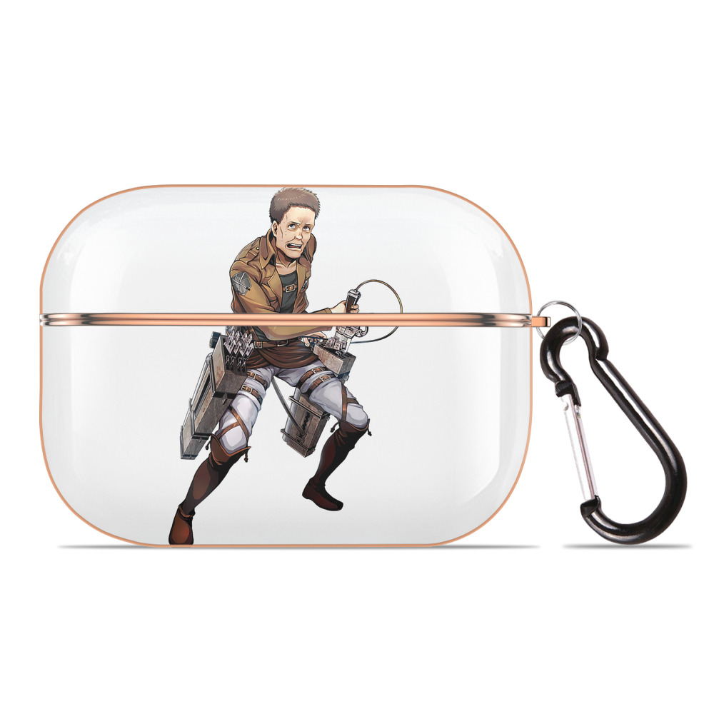 （画像用） 進撃の巨人 Attack on Titan 【AirPods Pro用】ハードシェル保護ケース｜耐衝撃・防指紋・カラビナ付き商品仕様