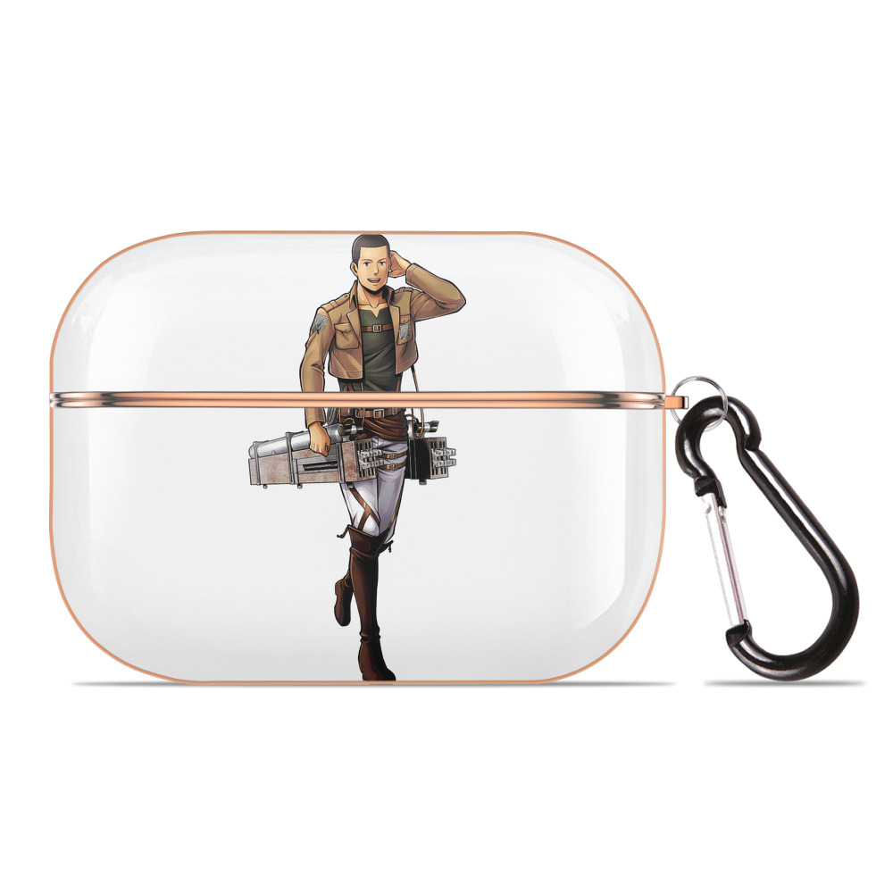 （画像用） 進撃の巨人 Attack on Titan 【AirPods Pro用】ハードシェル保護ケース｜耐衝撃・防指紋・カラビナ付き商品仕様