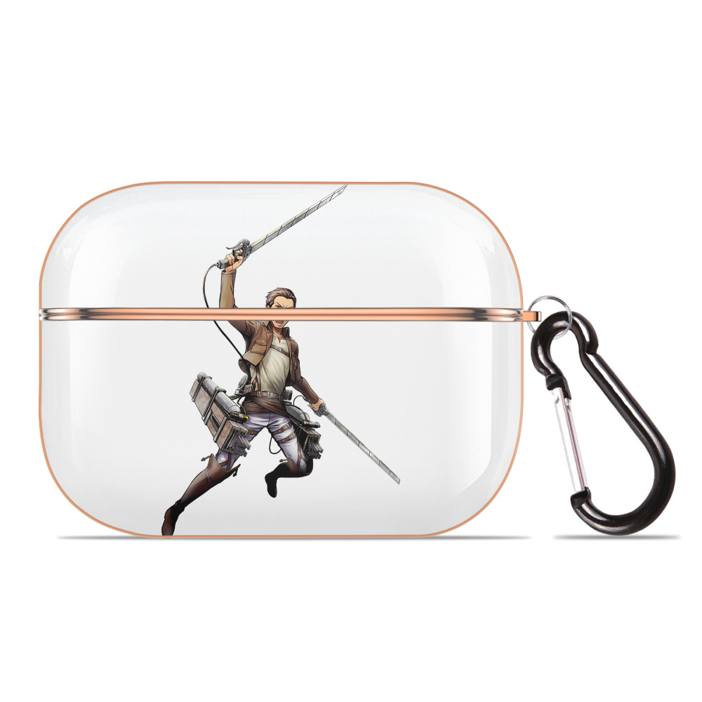（画像用） 進撃の巨人 Attack on Titan 【AirPods Pro用】ハードシェル保護ケース｜耐衝撃・防指紋・カラビナ付き商品仕様