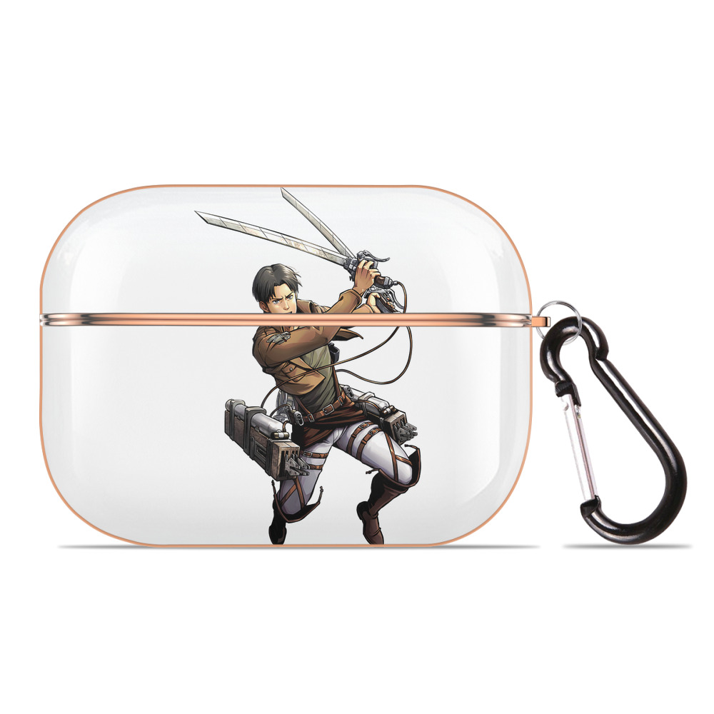（画像用） 進撃の巨人 Attack on Titan 【AirPods Pro用】ハードシェル保護ケース｜耐衝撃・防指紋・カラビナ付き商品仕様