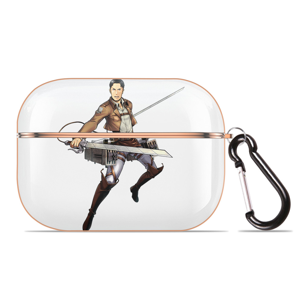 （画像用） 進撃の巨人 Attack on Titan 【AirPods Pro用】ハードシェル保護ケース｜耐衝撃・防指紋・カラビナ付き商品仕様