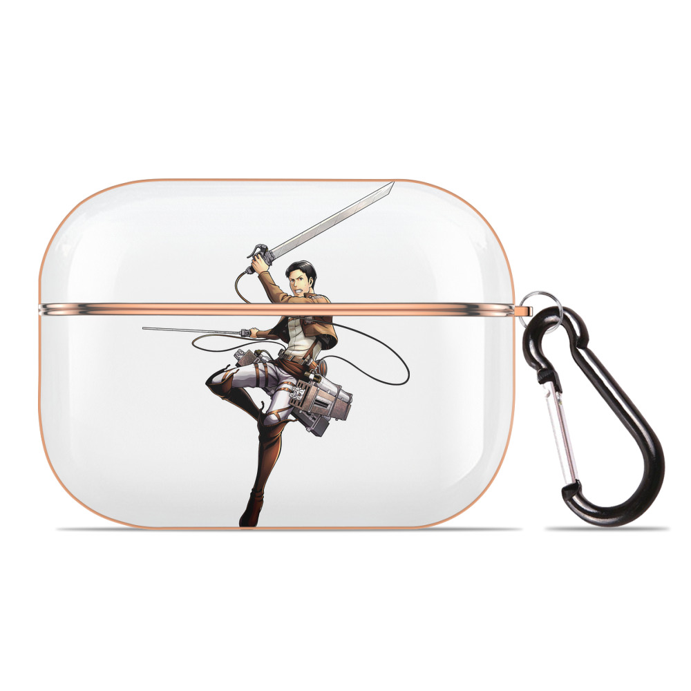 （画像用） 進撃の巨人 Attack on Titan 【AirPods Pro用】ハードシェル保護ケース｜耐衝撃・防指紋・カラビナ付き商品仕様