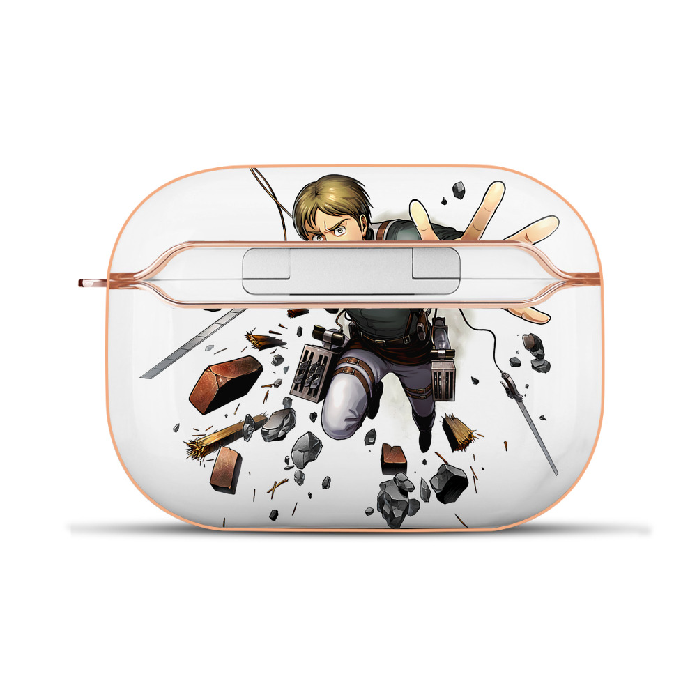 （画像用） 進撃の巨人 Attack on Titan 【AirPods Pro用】ハードシェル保護ケース｜耐衝撃・防指紋・カラビナ付き商品仕様