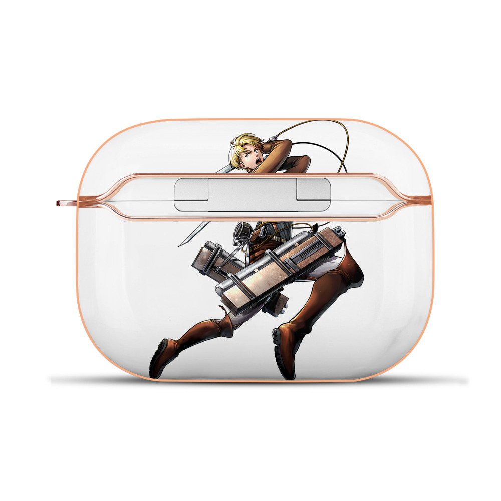 （画像用） 進撃の巨人 Attack on Titan 【AirPods Pro用】ハードシェル保護ケース｜耐衝撃・防指紋・カラビナ付き商品仕様