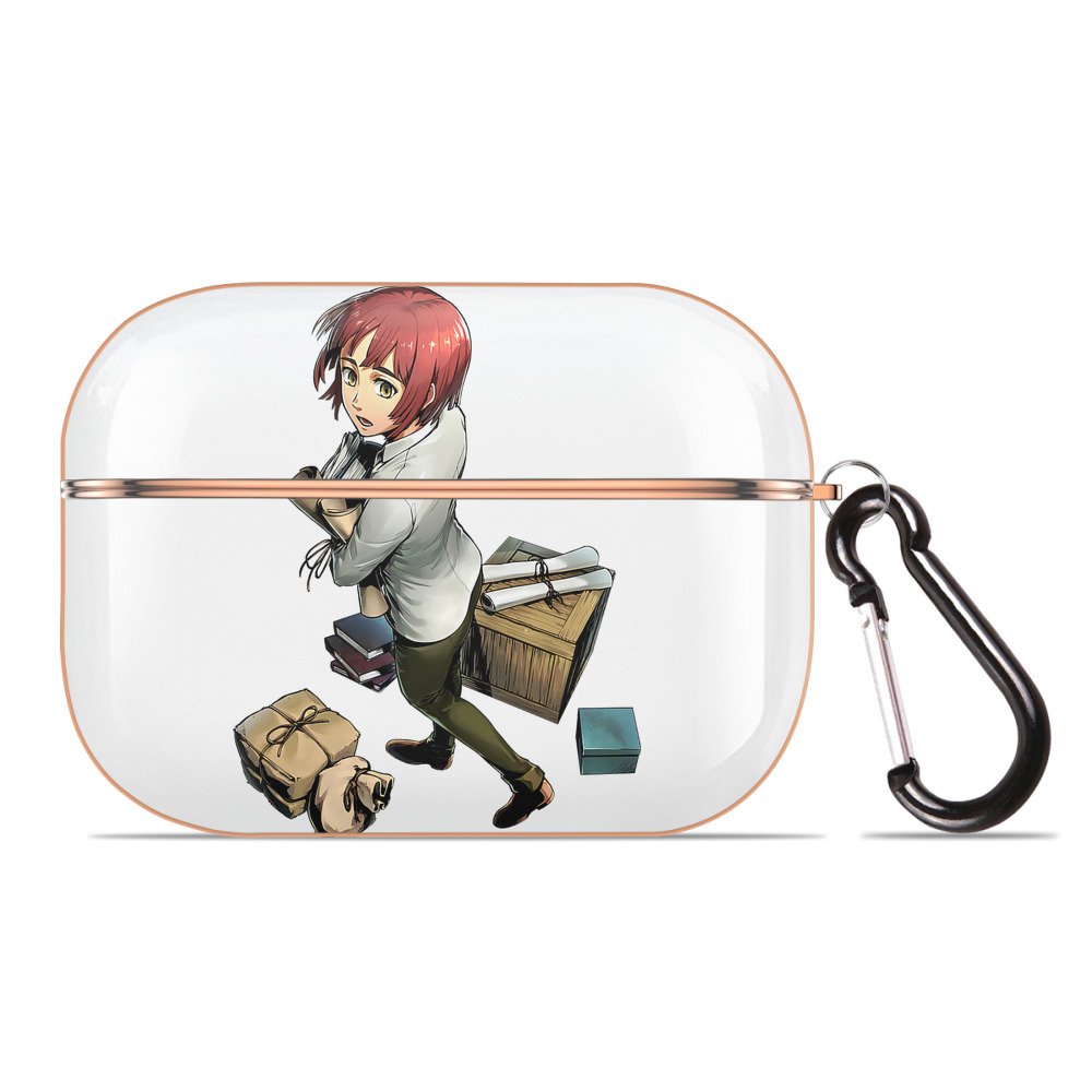 （画像用） 進撃の巨人 Attack on Titan 【AirPods Pro用】ハードシェル保護ケース｜耐衝撃・防指紋・カラビナ付き商品仕様