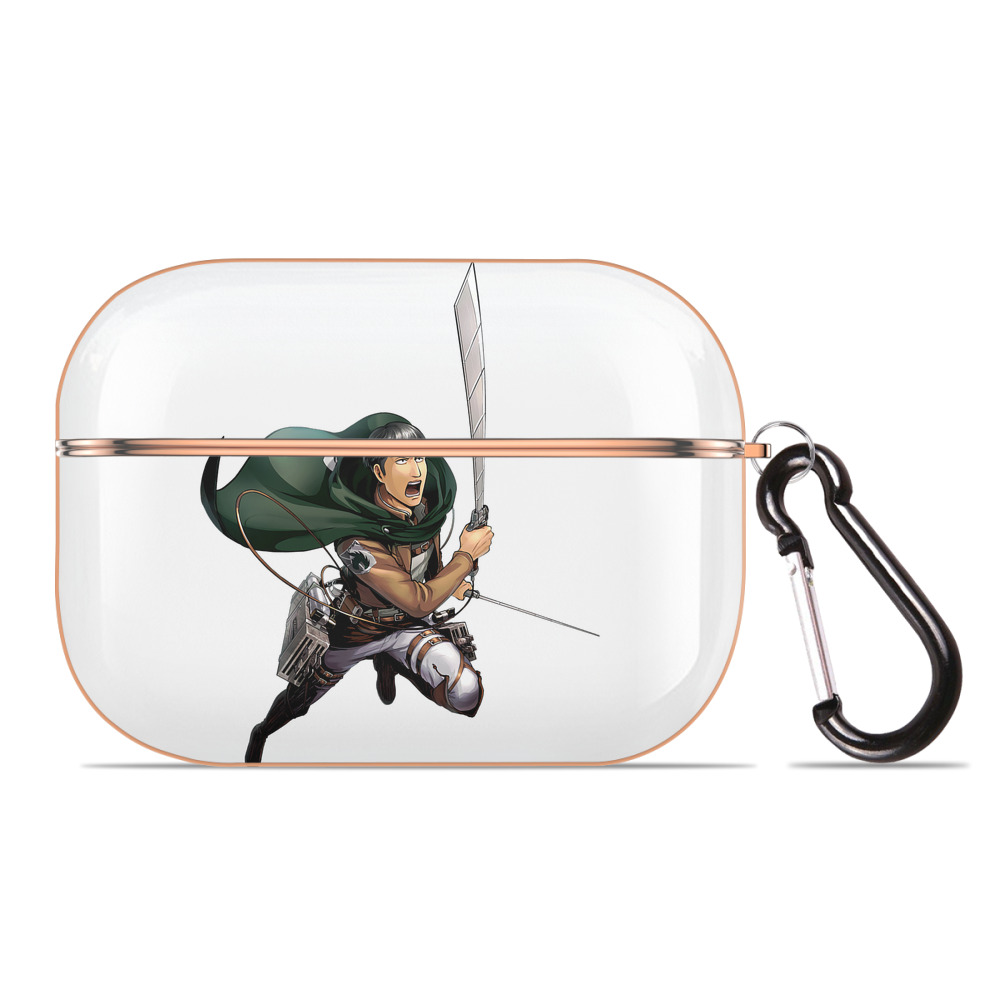 （画像用） 進撃の巨人 Attack on Titan 【AirPods Pro用】ハードシェル保護ケース｜耐衝撃・防指紋・カラビナ付き商品仕様