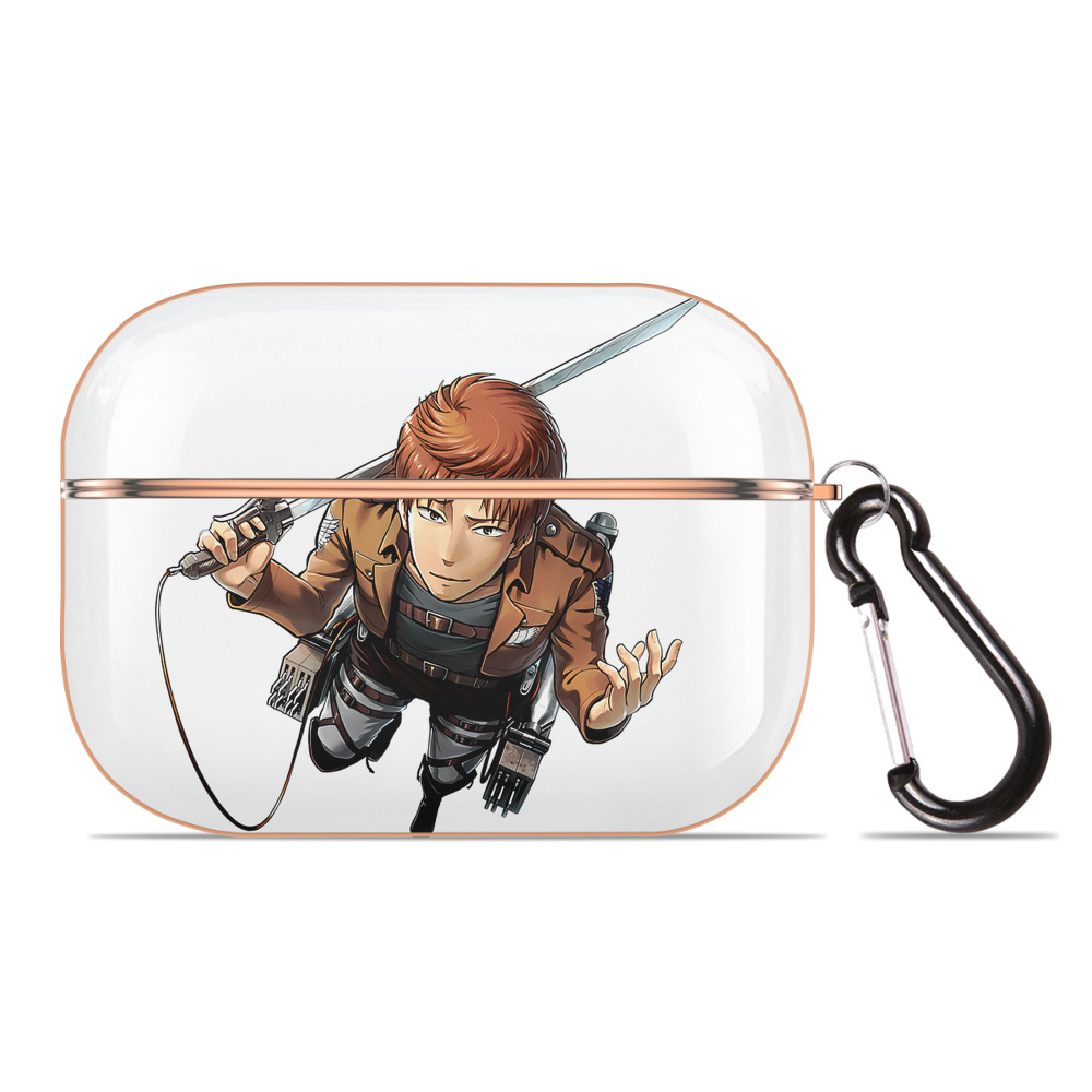 （画像用） 進撃の巨人 Attack on Titan 【AirPods Pro用】ハードシェル保護ケース｜耐衝撃・防指紋・カラビナ付き商品仕様