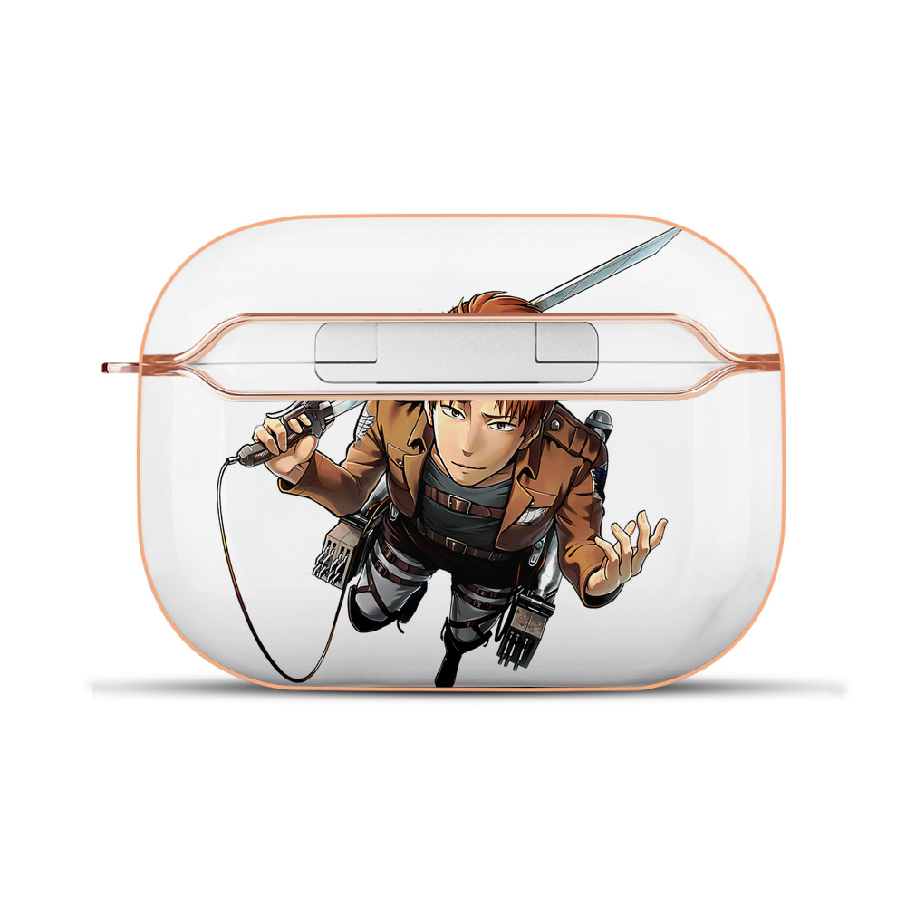 （画像用） 進撃の巨人 Attack on Titan 【AirPods Pro用】ハードシェル保護ケース｜耐衝撃・防指紋・カラビナ付き商品仕様