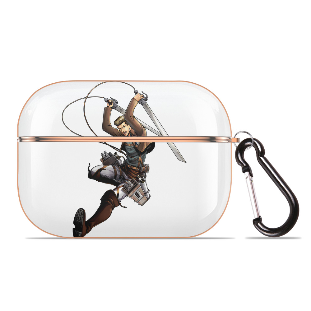 （画像用） 進撃の巨人 Attack on Titan 【AirPods Pro用】ハードシェル保護ケース｜耐衝撃・防指紋・カラビナ付き商品仕様