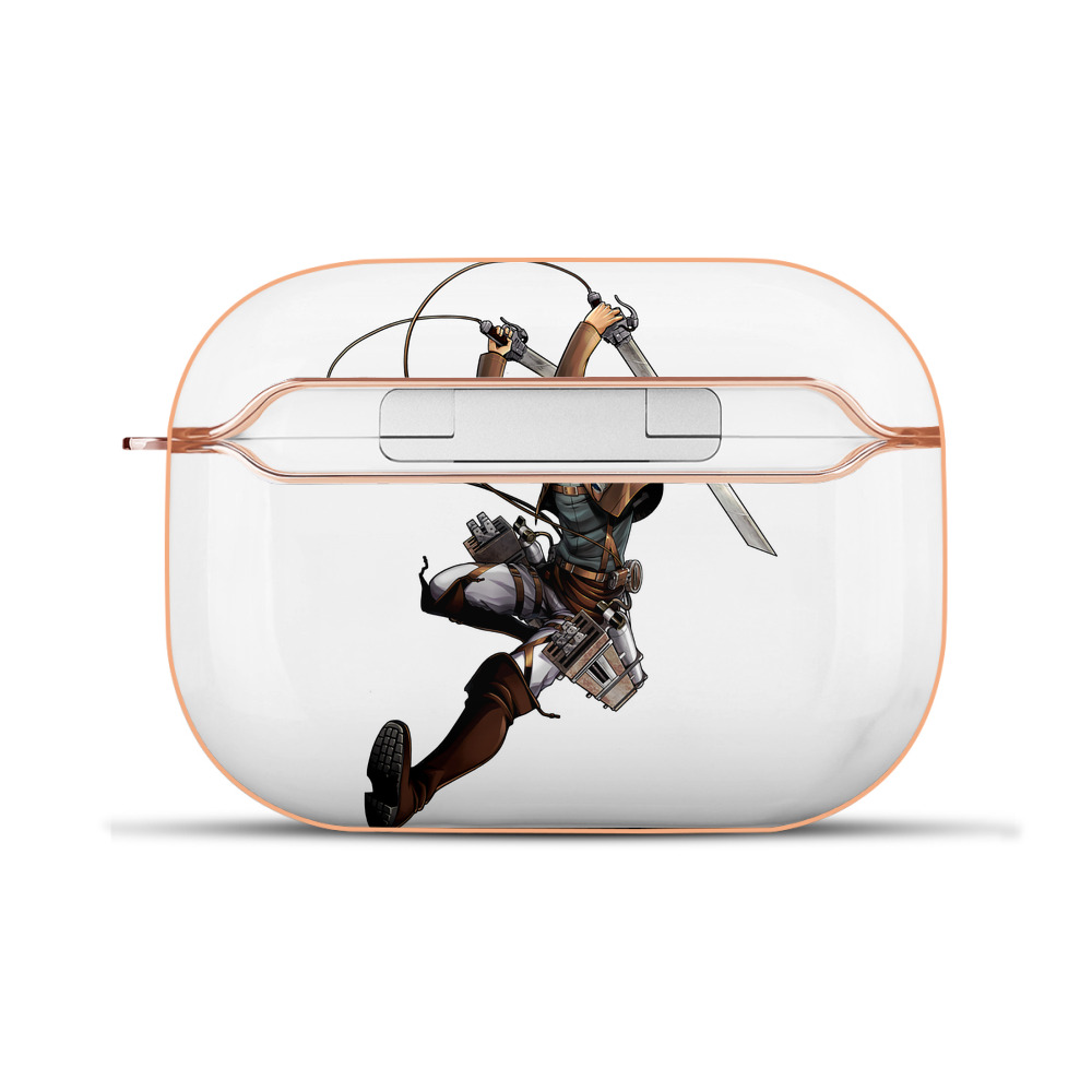 （画像用） 進撃の巨人 Attack on Titan 【AirPods Pro用】ハードシェル保護ケース｜耐衝撃・防指紋・カラビナ付き商品仕様