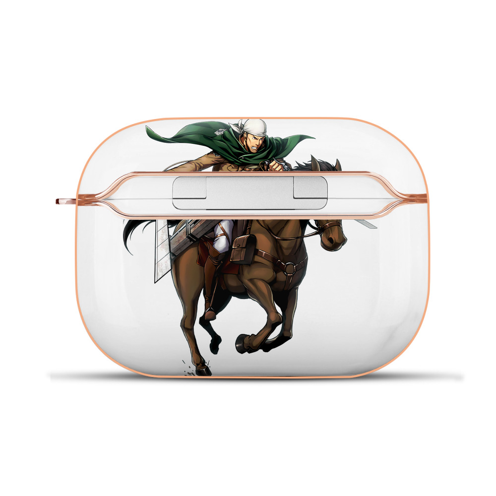 進撃の巨人 Attack on Titan 【AirPods Pro用】ハードシェル保護ケース｜耐衝撃・防指紋・カラビナ付き商品仕様