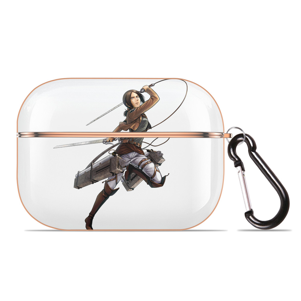 （画像用） 進撃の巨人 Attack on Titan 【AirPods Pro用】ハードシェル保護ケース｜耐衝撃・防指紋・カラビナ付き商品仕様