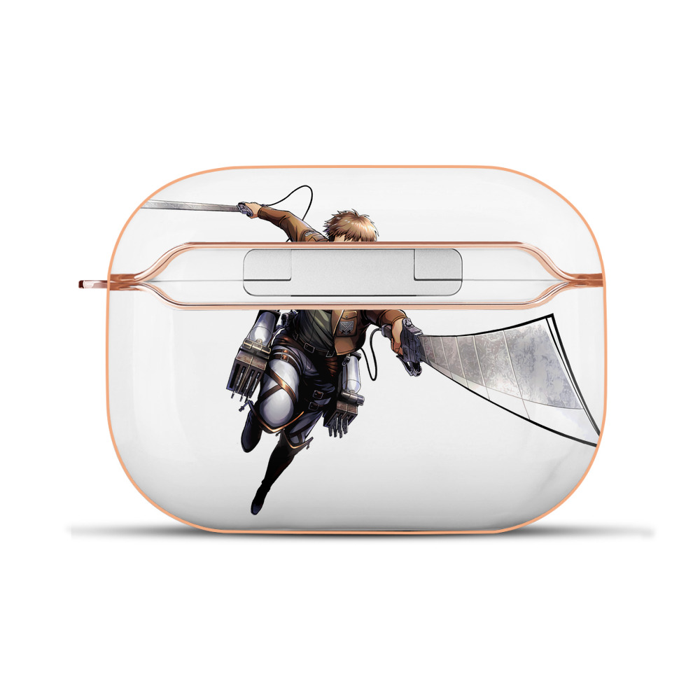 （画像用） 進撃の巨人 Attack on Titan 【AirPods Pro用】ハードシェル保護ケース｜耐衝撃・防指紋・カラビナ付き商品仕様