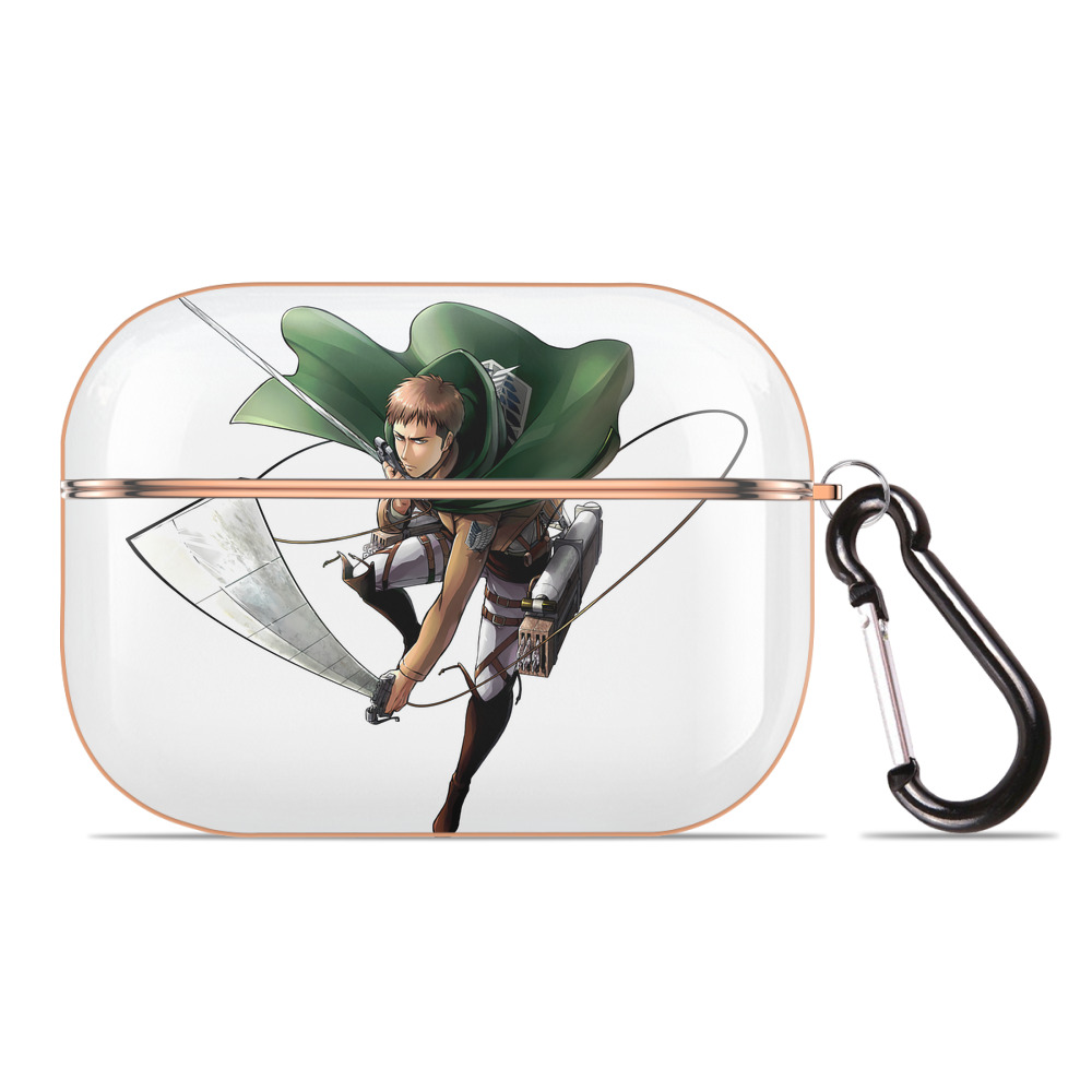 （画像用） 進撃の巨人 Attack on Titan 【AirPods Pro用】ハードシェル保護ケース｜耐衝撃・防指紋・カラビナ付き商品仕様