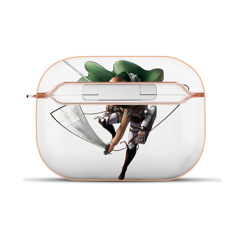 （画像用） 進撃の巨人 Attack on Titan 【AirPods Pro用】ハードシェル保護ケース｜耐衝撃・防指紋・カラビナ付き商品仕様