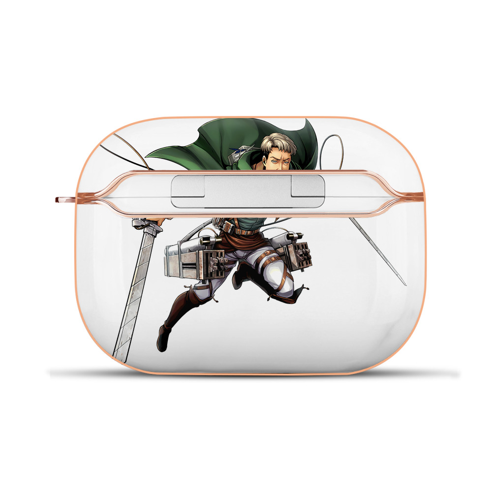 （画像用） 進撃の巨人 Attack on Titan 【AirPods Pro用】ハードシェル保護ケース｜耐衝撃・防指紋・カラビナ付き商品仕様