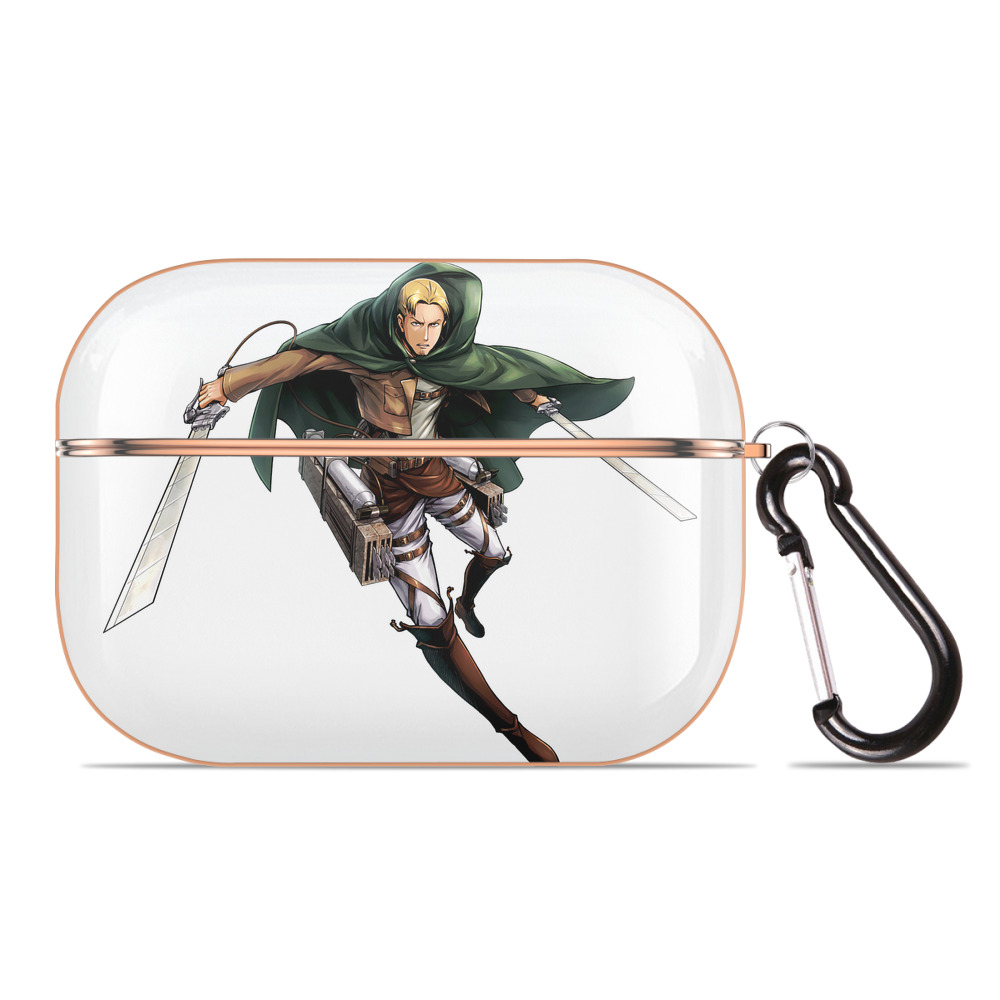 （画像用） 進撃の巨人 Attack on Titan 【AirPods Pro用】ハードシェル保護ケース｜耐衝撃・防指紋・カラビナ付き商品仕様