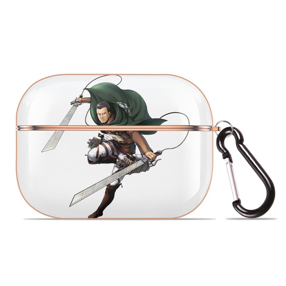 （画像用） 進撃の巨人 Attack on Titan 【AirPods Pro用】ハードシェル保護ケース｜耐衝撃・防指紋・カラビナ付き商品仕様