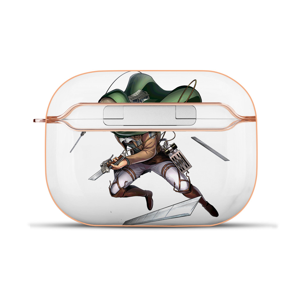 （画像用） 進撃の巨人 Attack on Titan 【AirPods Pro用】ハードシェル保護ケース｜耐衝撃・防指紋・カラビナ付き商品仕様