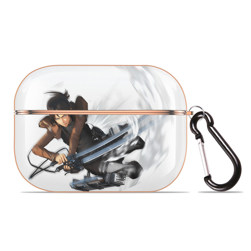 （画像用） 進撃の巨人 Attack on Titan 【AirPods Pro用】ハードシェル保護ケース｜耐衝撃・防指紋・カラビナ付き商品仕様