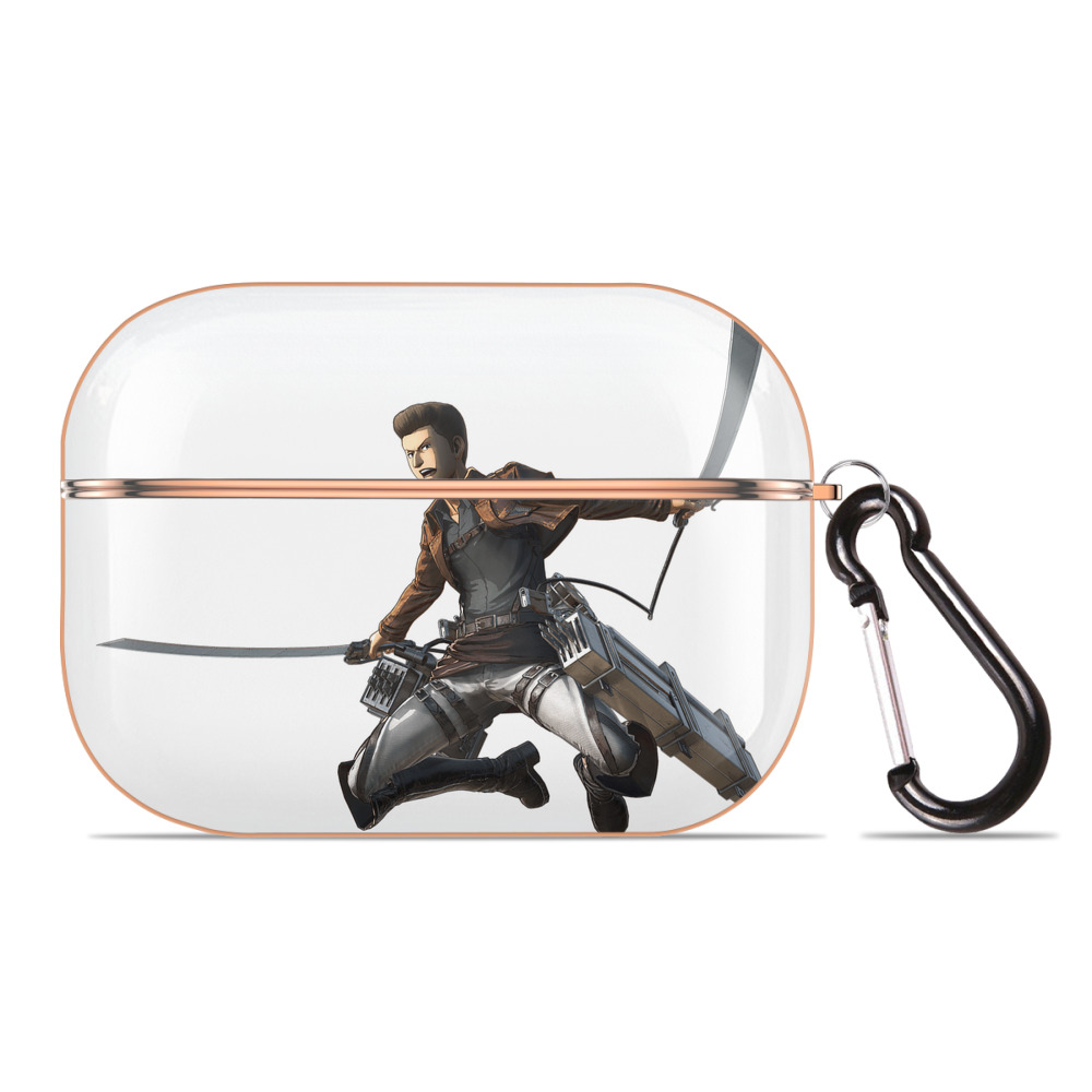（画像用） 進撃の巨人 Attack on Titan 【AirPods Pro用】ハードシェル保護ケース｜耐衝撃・防指紋・カラビナ付き商品仕様