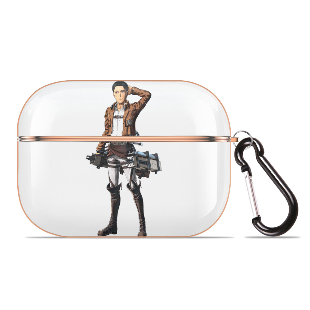 （画像用） 進撃の巨人 Attack on Titan 【AirPods Pro用】ハードシェル保護ケース｜耐衝撃・防指紋・カラビナ付き商品仕様