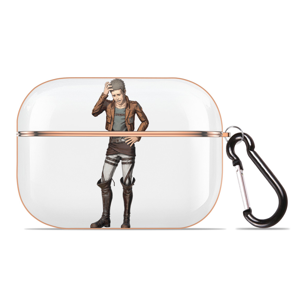 （画像用） 進撃の巨人 Attack on Titan 【AirPods Pro用】ハードシェル保護ケース｜耐衝撃・防指紋・カラビナ付き商品仕様