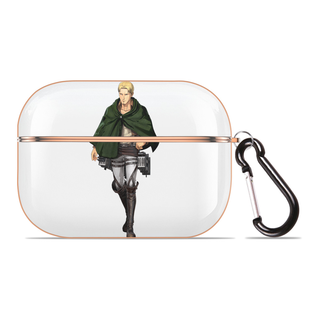 （画像用） 進撃の巨人 Attack on Titan 【AirPods Pro用】ハードシェル保護ケース｜耐衝撃・防指紋・カラビナ付き商品仕様