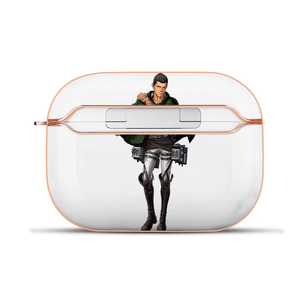 （画像用） 進撃の巨人 Attack on Titan 【AirPods Pro用】ハードシェル保護ケース｜耐衝撃・防指紋・カラビナ付き商品仕様