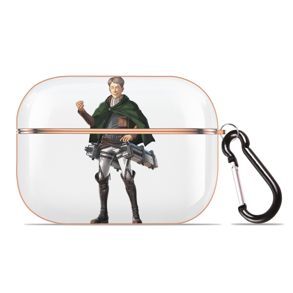 （画像用） 進撃の巨人 Attack on Titan 【AirPods Pro用】ハードシェル保護ケース｜耐衝撃・防指紋・カラビナ付き商品仕様