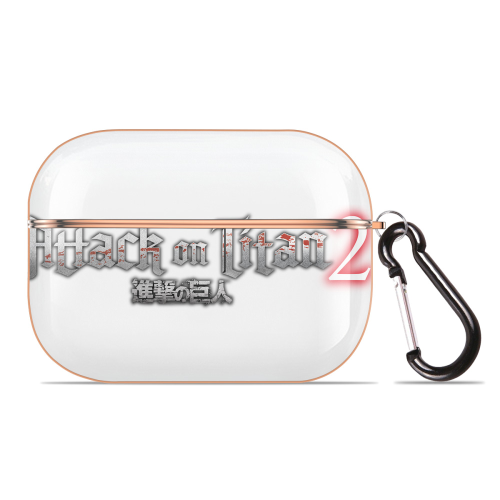 （画像用） 進撃の巨人 Attack on Titan 【AirPods Pro用】ハードシェル保護ケース｜耐衝撃・防指紋・カラビナ付き商品仕様