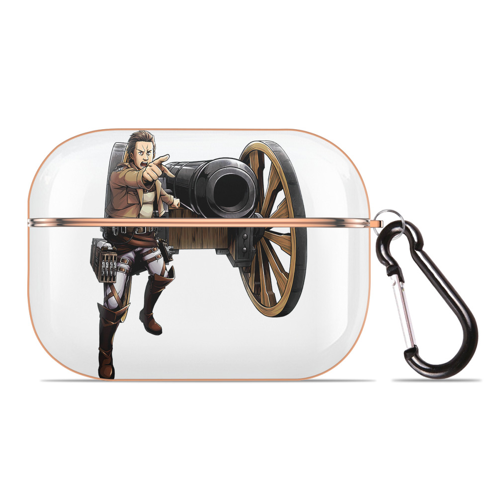 （画像用） 進撃の巨人 Attack on Titan 【AirPods Pro用】ハードシェル保護ケース｜耐衝撃・防指紋・カラビナ付き商品仕様