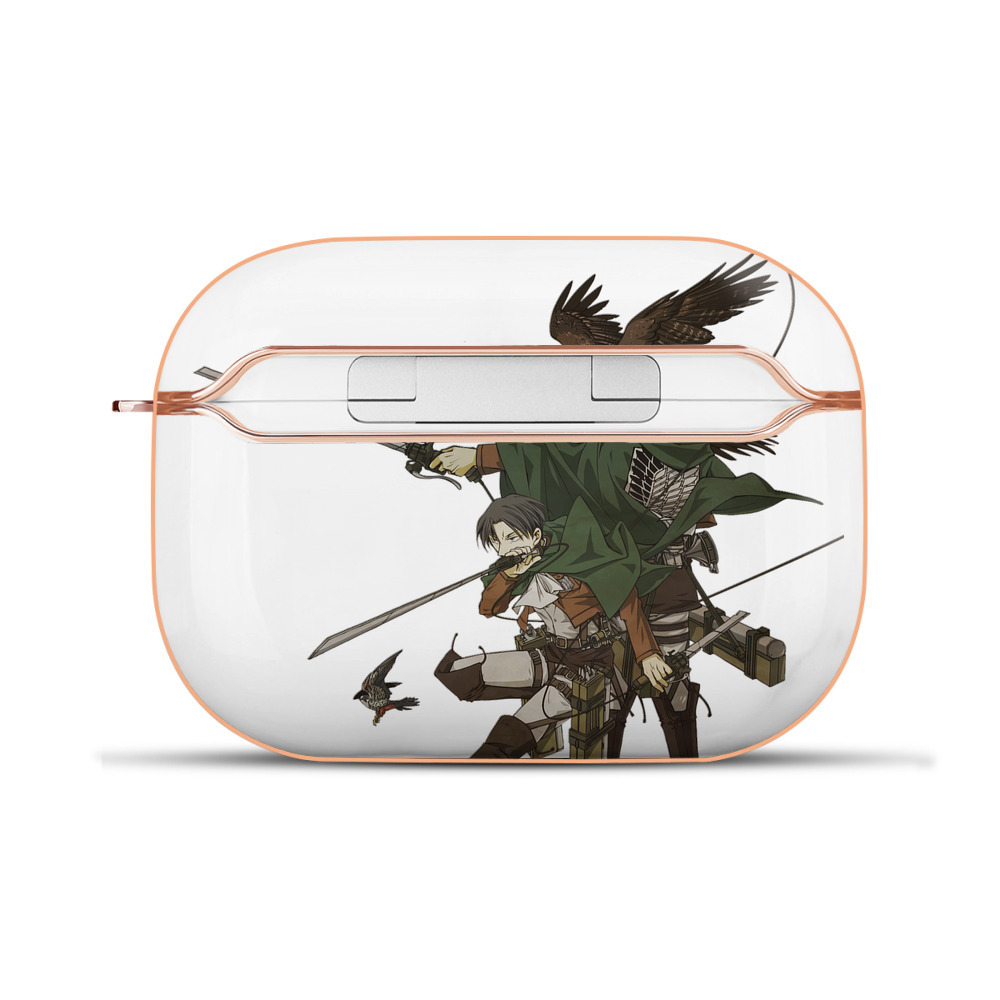 （画像用） 進撃の巨人 Attack on Titan 【AirPods Pro用】ハードシェル保護ケース｜耐衝撃・防指紋・カラビナ付き商品仕様