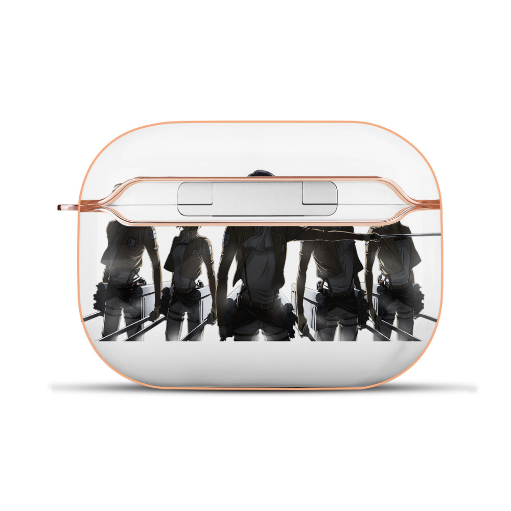（画像用） 進撃の巨人 Attack on Titan 【AirPods Pro用】ハードシェル保護ケース｜耐衝撃・防指紋・カラビナ付き商品仕様