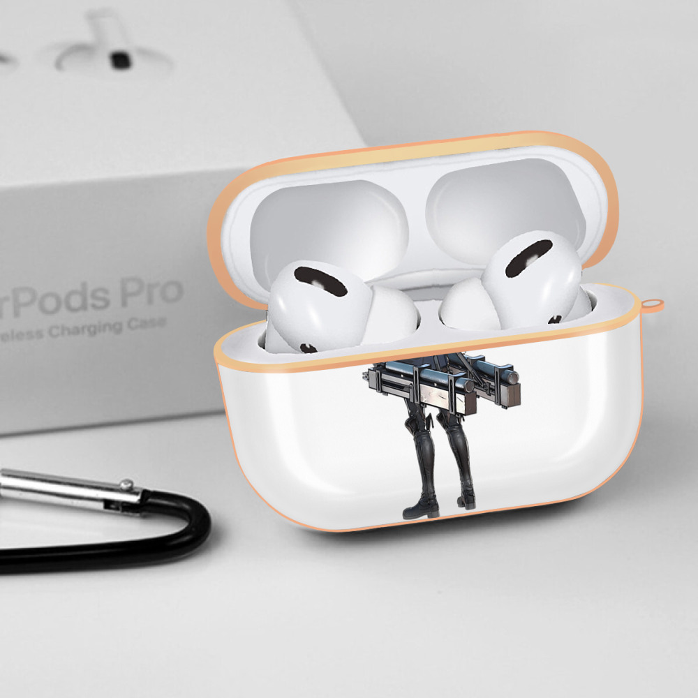 進撃の巨人 エレン･イェーガー Attack on Titan Eren Jäger 【AirPods Pro用】ハードシェル保護ケース｜耐衝撃・防指紋・カラビナ付き商品仕様