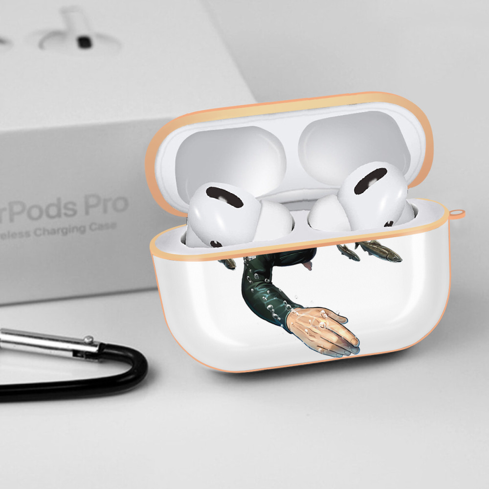 進撃の巨人 エレン･イェーガー Attack on Titan Eren Jäger 【AirPods Pro用】ハードシェル保護ケース｜耐衝撃・防指紋・カラビナ付き商品仕様