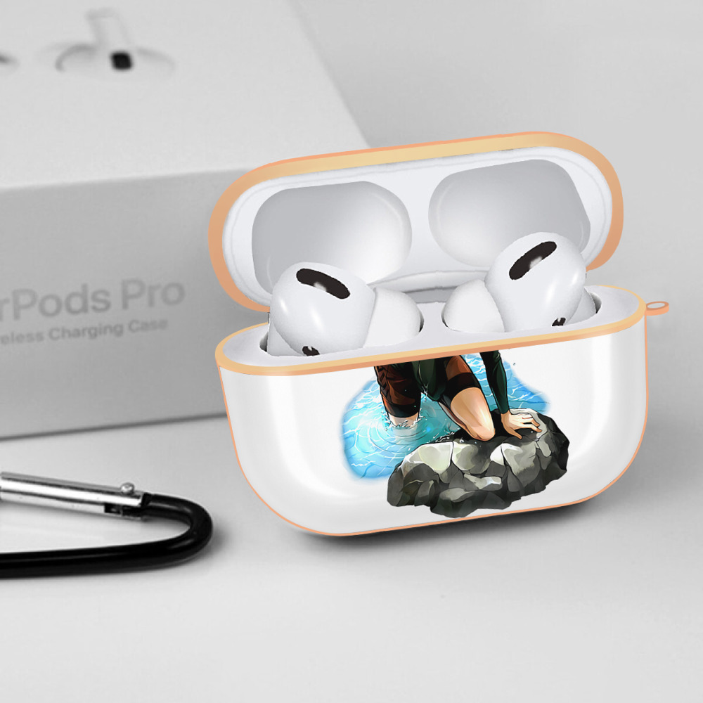 進撃の巨人 ミカサ·アッカーマン Attack on Titan Mikasa Ackerman 【AirPods Pro用】ハードシェル保護ケース｜耐衝撃・防指紋・カラビナ付き商品仕様