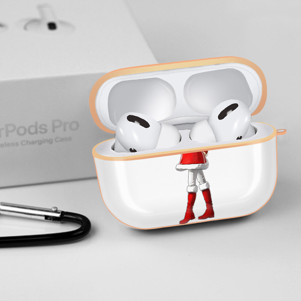 進撃の巨人 ミカサ·アッカーマン Attack on Titan Mikasa Ackerman 【AirPods Pro用】ハードシェル保護ケース｜耐衝撃・防指紋・カラビナ付き商品仕様
