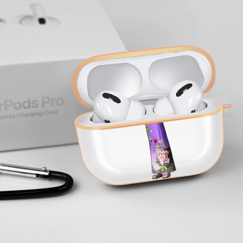 進撃の巨人 ミカサ·アッカーマン Attack on Titan Mikasa Ackerman 【AirPods Pro用】ハードシェル保護ケース｜耐衝撃・防指紋・カラビナ付き商品仕様